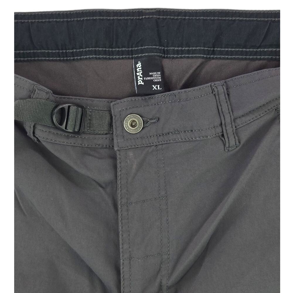 prAna | Gray Stretch Zion 12" Shorts | Size XL - Picture 2 of 4